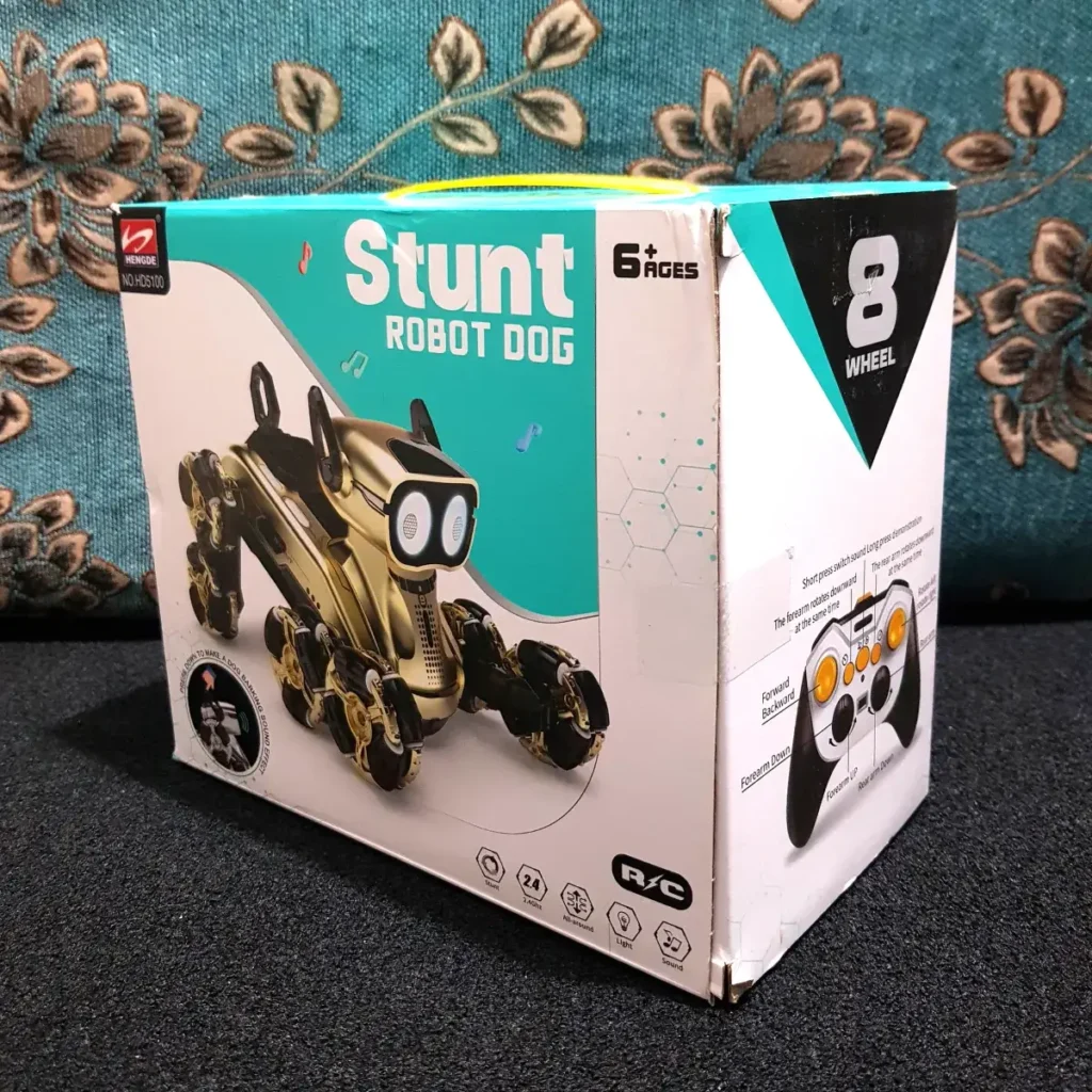 Remote Control Stunt Robot Dog